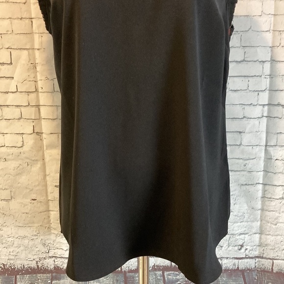 Soft Surroundings Nyssa Tank ruffle detail Size Medium elevated basic capsule - Picture 6 of 15